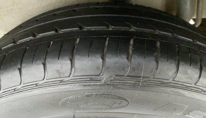 2018 Maruti Celerio X Zxi, Petrol, Manual, 60,858 km, Left Rear Tyre Tread