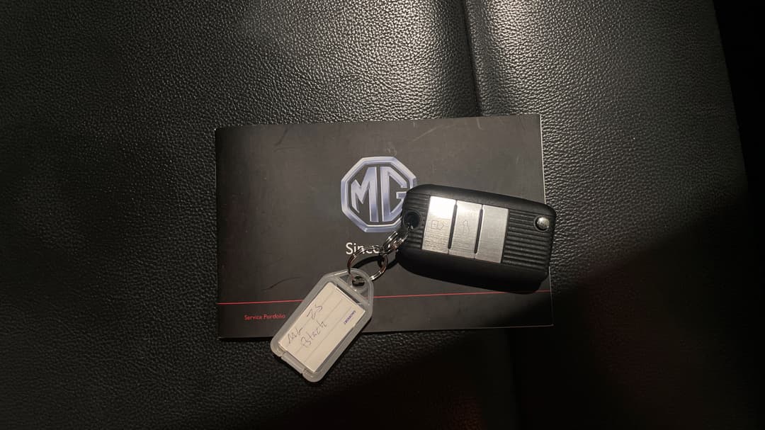 2020 MG ZS Excite, Automatic, 70291 km, Key Close-up