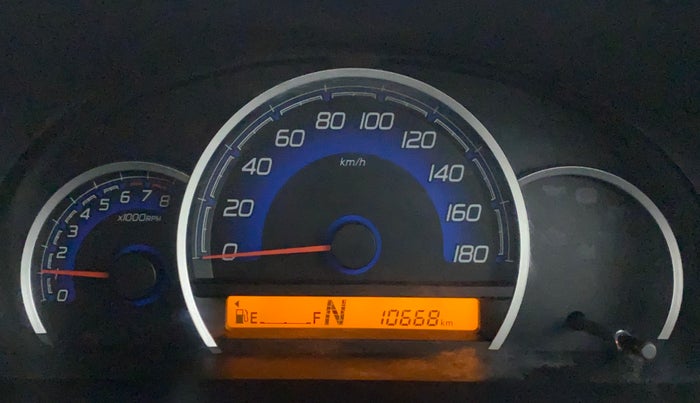 2017 Maruti Wagon R 1.0 VXI AMT, Petrol, Automatic, 10,741 km, Odometer Image