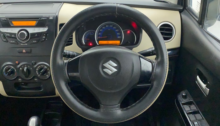 2017 Maruti Wagon R 1.0 VXI AMT, Petrol, Automatic, 10,741 km, Steering Wheel Close Up