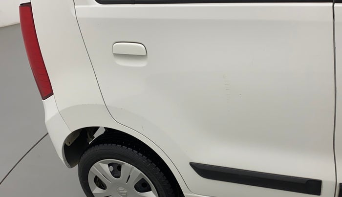 2017 Maruti Wagon R 1.0 VXI AMT, Petrol, Automatic, 10,741 km, Right quarter panel - Paint has minor damage
