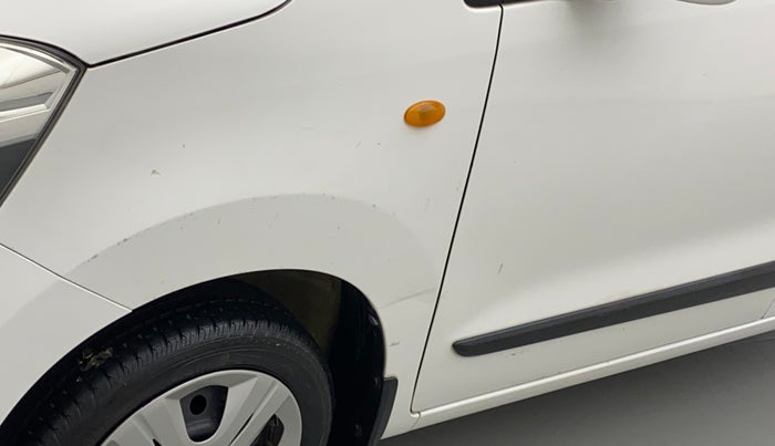 2017 Maruti Wagon R 1.0 VXI AMT, Petrol, Automatic, 10,741 km, Left fender - Paint has minor damage