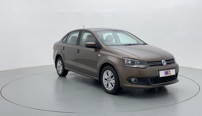 2015 Volkswagen Vento HIGHLINE TDI AT, Diesel, Automatic, 79,941 km, Right Front Diagonal