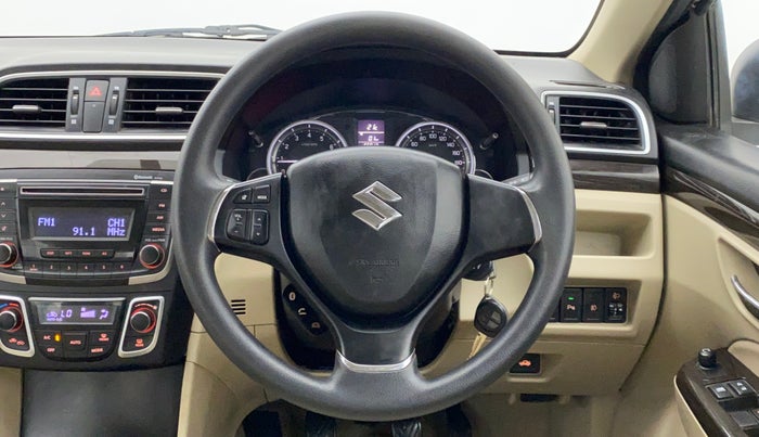 2018 Maruti Ciaz DELTA 1.4 VVT, Petrol, Manual, 67,070 km, Steering Wheel Close Up