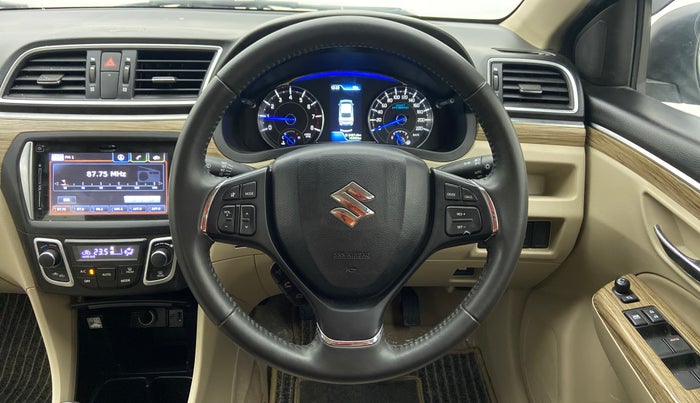 2018 Maruti Ciaz ALPHA 1.5 SHVS PETROL, Petrol, Manual, 15,387 km, Steering Wheel Close Up