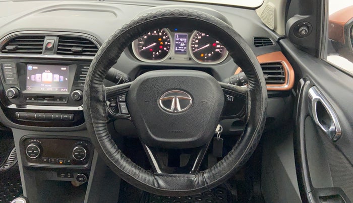 2017 Tata TIGOR XZ 1.2 REVOTRON OPT, Petrol, Manual, 46,971 km, Steering Wheel Close-up