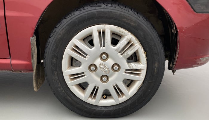 2010 Hyundai Santro Xing GLS, Petrol, Manual, 27,590 km, Right Front Wheel