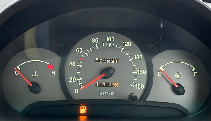 2010 Hyundai Santro Xing GLS, Petrol, Manual, 27,590 km, Odometer Image
