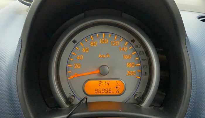 2011 Maruti Ritz ZXI, Petrol, Manual, 96,993 km, Odometer Image