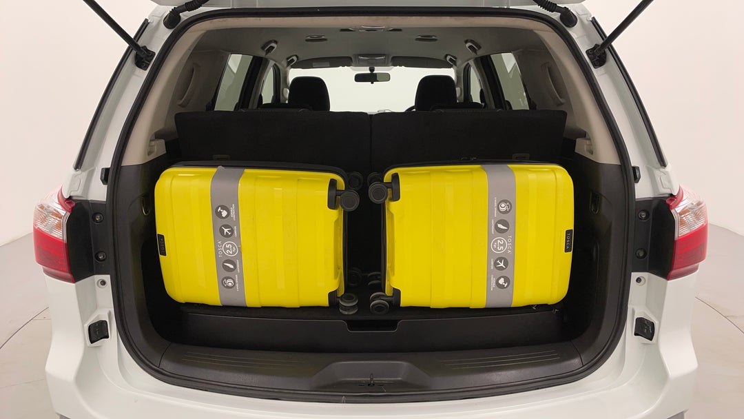 2019 Isuzu MU-X Ls-u (4x2), Automatic, 56325 km, Boot Inside View with Luggage