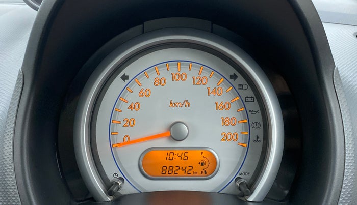 2011 Maruti Ritz VXI, Petrol, Manual, 88,242 km, Odometer Image
