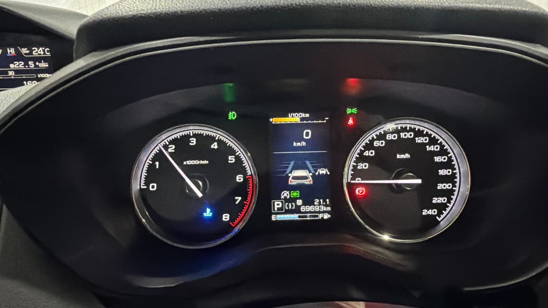 2021 Subaru Forester 2.5i-s (AWD), Automatic, 69693 km, Odometer View