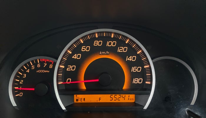 2015 Maruti Wagon R 1.0 VXI, Petrol, Manual, 55,270 km, Odometer Image
