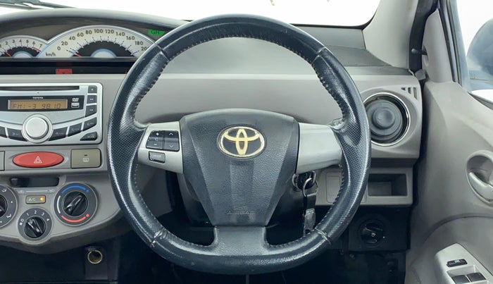 2011 Toyota Etios VX, Petrol, Manual, 57,187 km, Steering Wheel Close Up