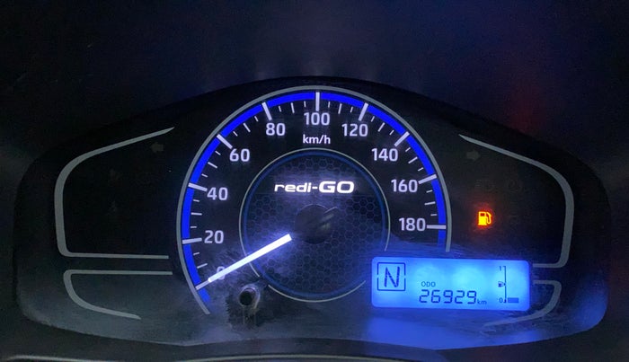 2021 Datsun Redi Go T(O) 1.0 AMT, Petrol, Automatic, 26,929 km, Odometer Image