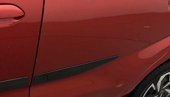 2021 Datsun Redi Go T(O) 1.0 AMT, Petrol, Automatic, 26,929 km, Rear left door - Slightly dented