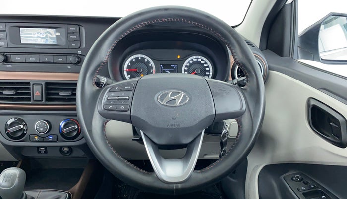 2021 Hyundai AURA S CNG, CNG, Manual, 3,869 km, Steering Wheel Close Up