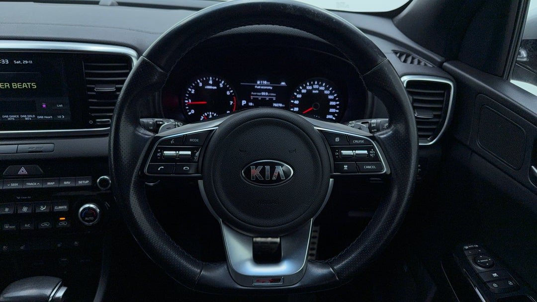 Steering Wheel Close-up