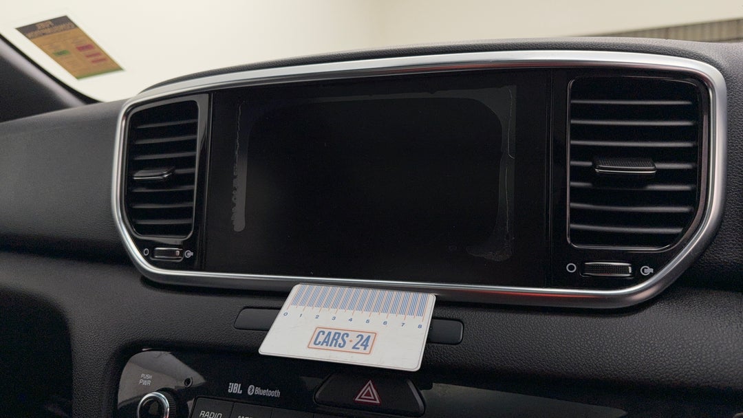 Infotainment System Face Plate Scuff