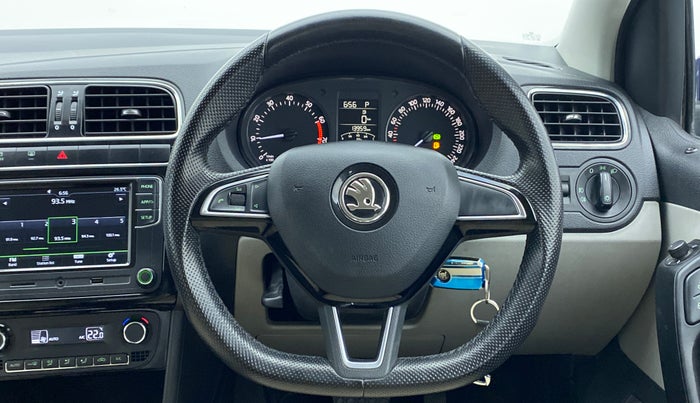 2020 Skoda Rapid 1.0 AMBITION TSI AT, Petrol, Automatic, 14,545 km, Steering Wheel Close Up