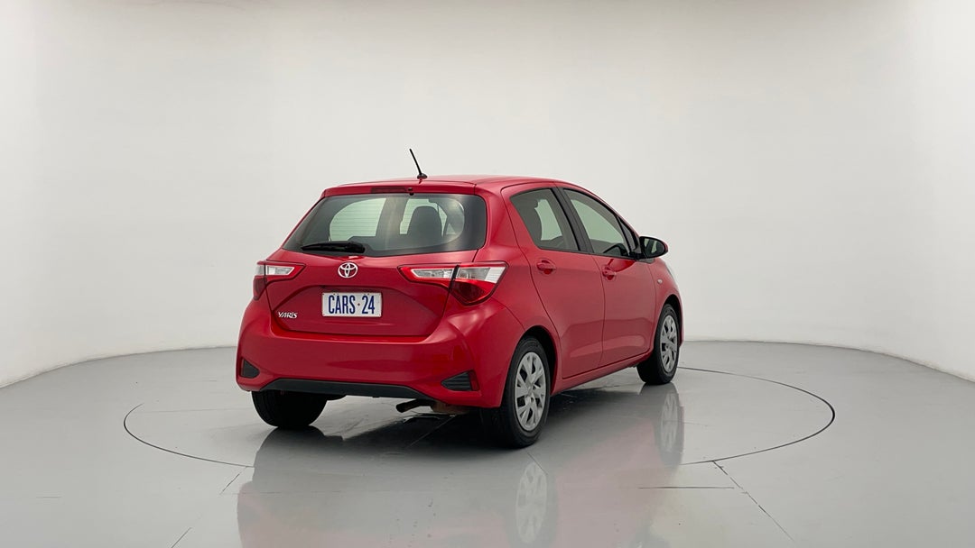 2019 Toyota Yaris Ascent, Automatic, 115983 km, Right Back Diagonal (45- Degree) View