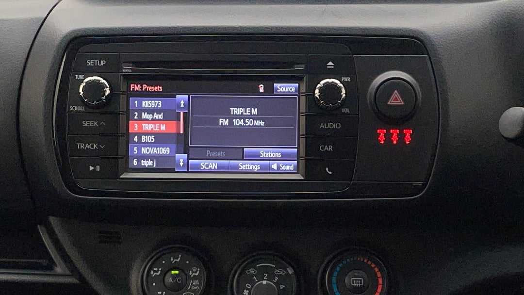 2019 Toyota Yaris Ascent, Automatic, 115983 km, Infotainment System