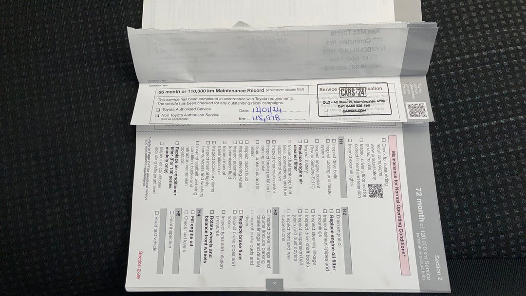 2019 Toyota Yaris Ascent, Automatic, 115983 km, Service History