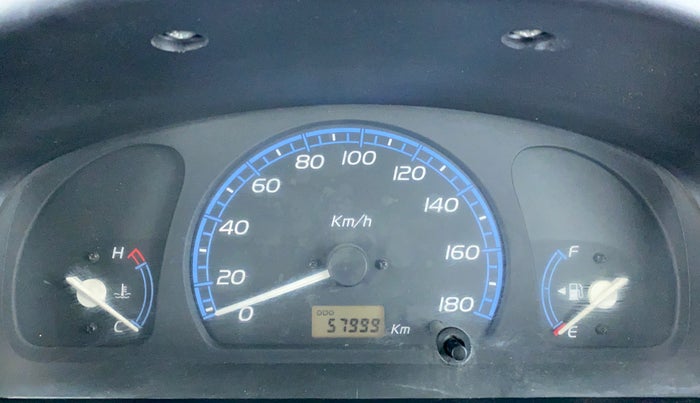 2010 Maruti Wagon R LXI, Petrol, Manual, 58,205 km, Odometer Image