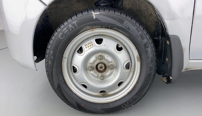 2010 Maruti Wagon R LXI, Petrol, Manual, 58,205 km, Left Front Wheel