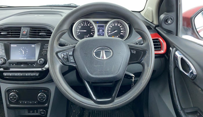 2017 Tata TIGOR XZ 1.2 REVOTRON OPT, Petrol, Manual, 47,405 km, Steering Wheel Close Up