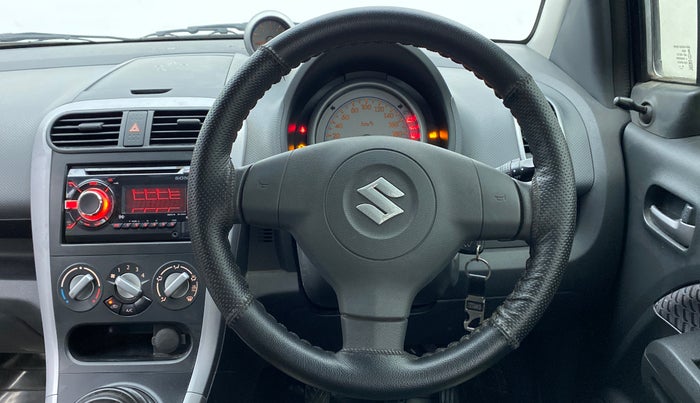 2015 Maruti Ritz VXI BS IV, Petrol, Manual, 13,656 km, Steering Wheel Close Up
