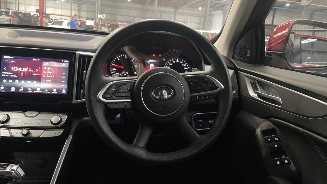 Steering Wheel Close-up