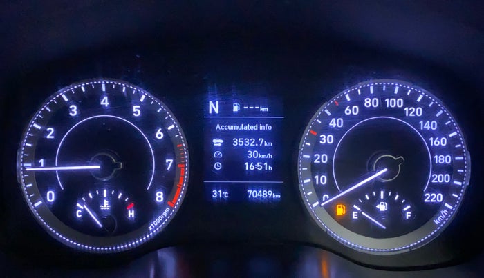 2020 Hyundai VENUE SX 1.0 TURBO IMT, Petrol, Manual, 70,644 km, Odometer Image