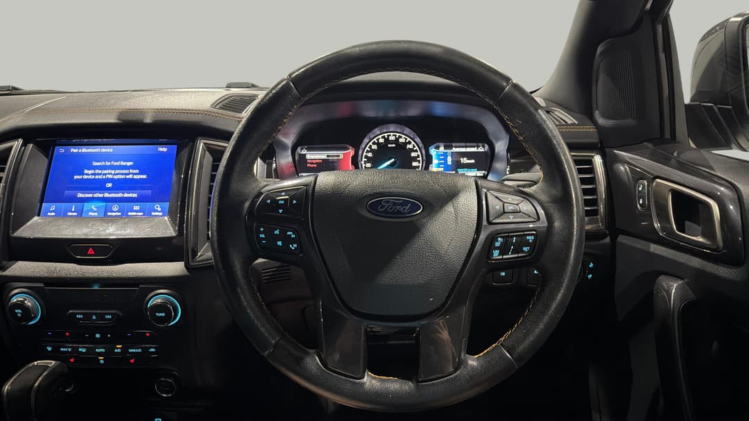 2021 Ford Ranger Wildtrak 2.0 (4x4), Automatic, 45967 km, Steering Wheel Close-up