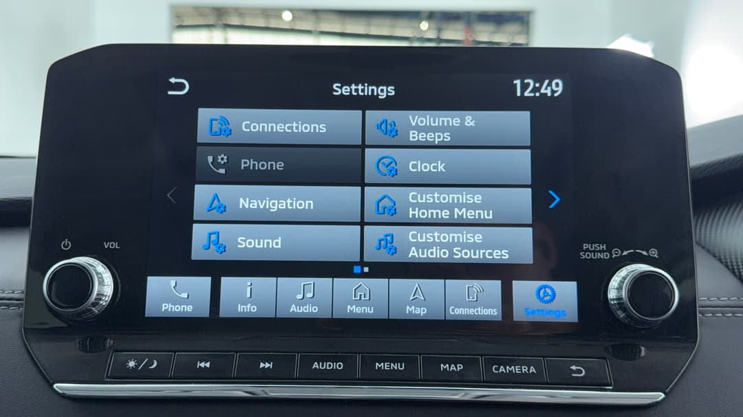 2024 Mitsubishi Outlander Phev Exceed 5+2 Seat (AWD), Automatic, 28953 km, Infotainment System