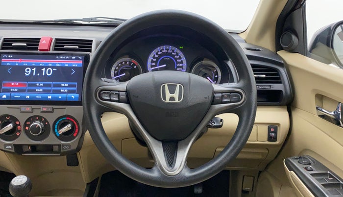 2012 Honda City 1.5L I-VTEC V MT, Petrol, Manual, 50,261 km, Steering Wheel Close Up
