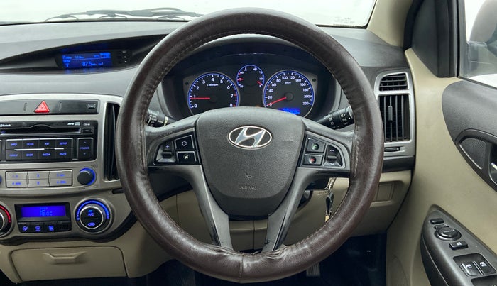 2013 Hyundai i20 SPORTZ 1.2 VTVT, Petrol, Manual, 75,949 km, Steering Wheel Close Up