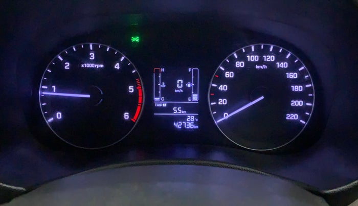 2017 Hyundai Creta SX PLUS 1.6 DIESEL, Diesel, Manual, 42,819 km, Odometer Image