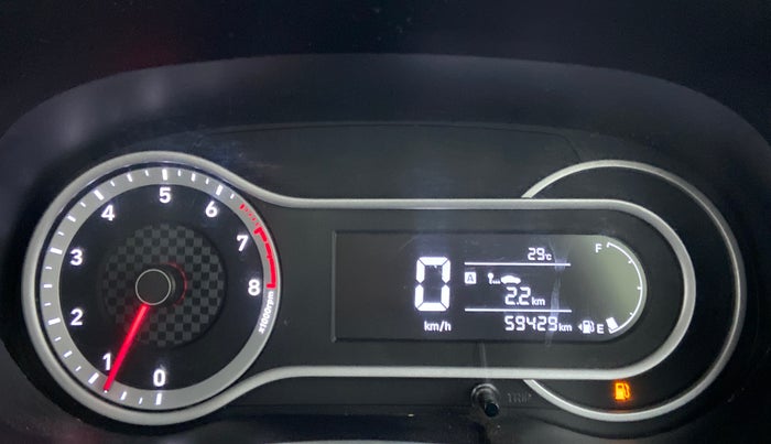 2020 Hyundai AURA SX 1.2 (O), Petrol, Manual, 59,429 km, Odometer Image