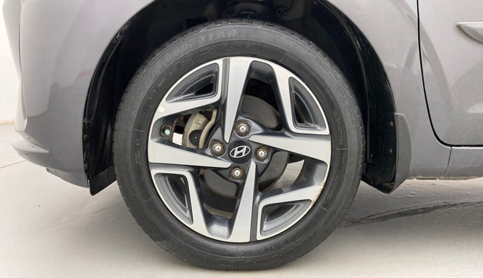 2020 Hyundai AURA SX 1.2 (O), Petrol, Manual, 59,429 km, Left Front Wheel