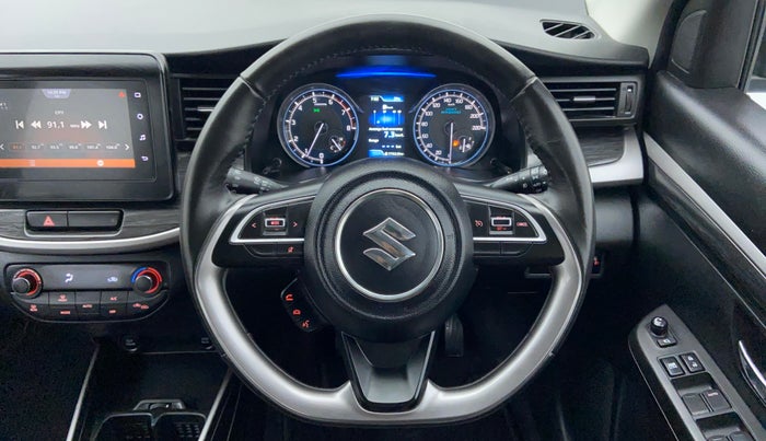 2019 Maruti XL6 ALPHA SHVS  MT, Petrol, Manual, 17,470 km, Steering Wheel Close Up