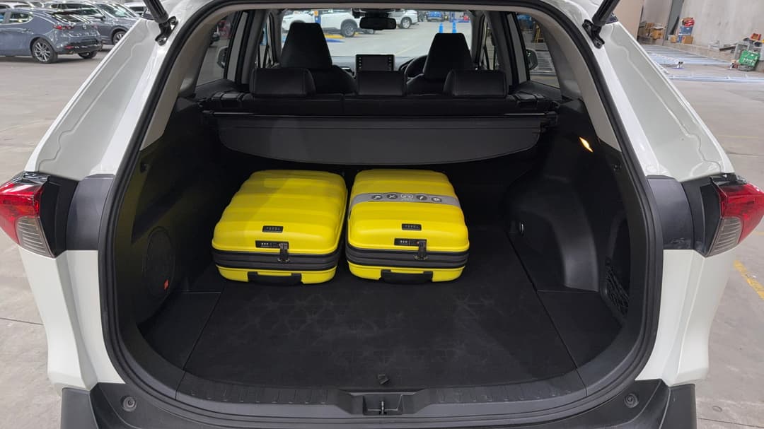 2020 Toyota RAV4 Cruiser (AWD) Hybrid, Automatic, 101391 km, Boot Inside View with Luggage