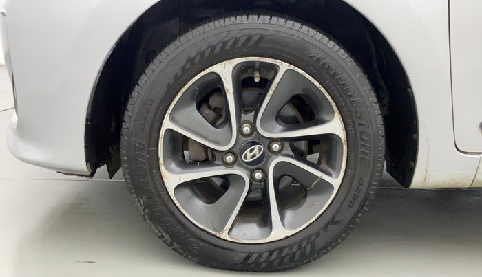 2017 Hyundai Grand i10 SPORTZ AT 1.2 KAPPA VTVT, Petrol, Automatic, 83,927 km, Left Front Wheel