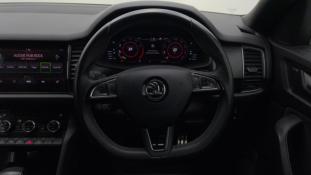 Steering Wheel Close-up