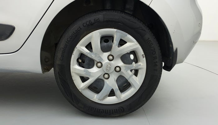 2017 Hyundai Grand i10 SPORTZ 1.2 KAPPA VTVT, Petrol, Manual, 39,999 km, Left Rear Wheel