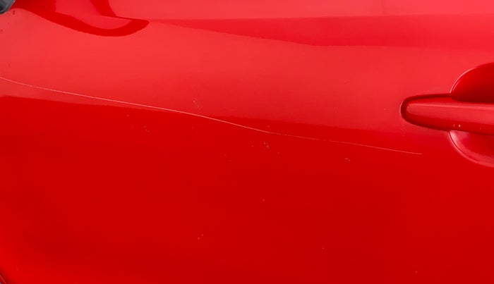 2018 Maruti Baleno DELTA PETROL 1.2, CNG, Manual, 27,538 km, Front passenger door - Minor scratches