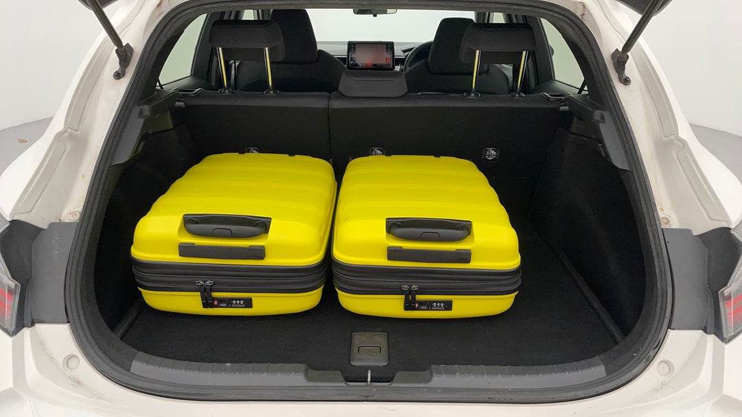 Boot Inside View with Luggage