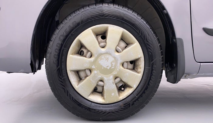 2013 Maruti Wagon R 1.0 LXI CNG, CNG, Manual, 54,865 km, Left Front Wheel