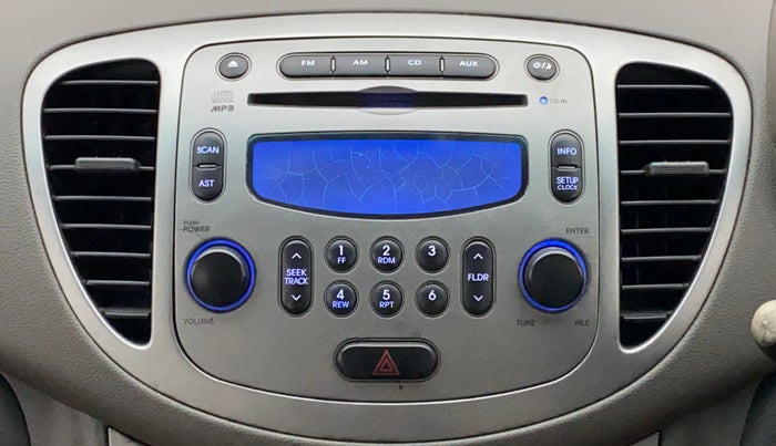 2011 Hyundai i10 SPORTZ 1.2, Petrol, Manual, 55,971 km, Infotainment System