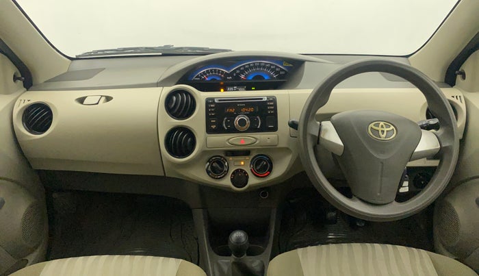 2014 Toyota Etios V, Petrol, Manual, 45,668 km, Dashboard